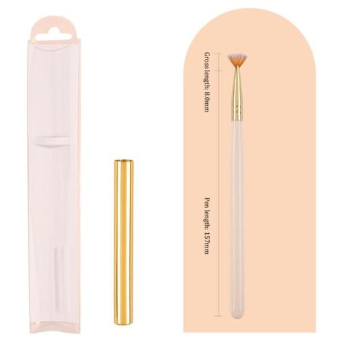 Stylo De Luminothérapie À Nervures De Précision,Pas Facile À Perdre,Ensemble De Stylos À Ongles,Conception D'ongles,Brosse À Ongles,Multifonction,Innovante,1 Pièce,3 Pièces - Type Style K 1pc