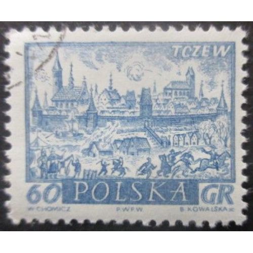 Pologne N°1057a Tczew Oblitéré