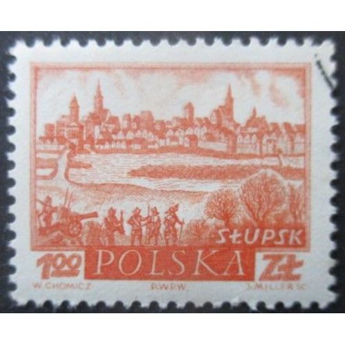 Pologne N°1060 Slupsk Oblitéré