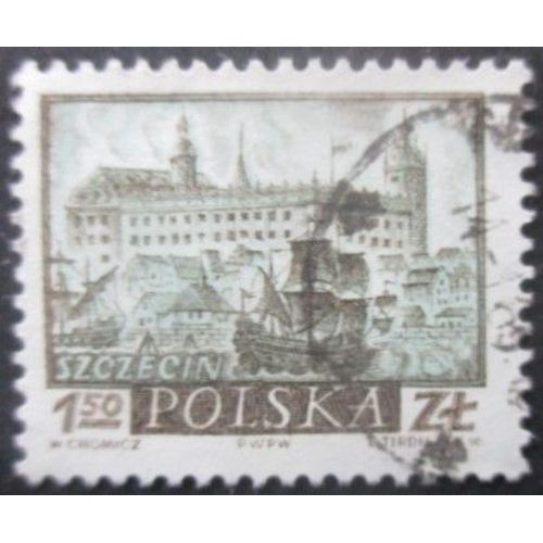 Pologne N°1063 Szczecin Oblitéré