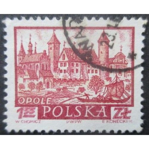 Pologne N°1064 Opole Oblitéré
