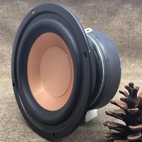 SOTAMIA-Haut-parleur caisson de basses pour Klipsch,haut-parleur de musique domestique,cône en caoutchouc PP,côté étagère bricolage,4 ohms,20W,1PC