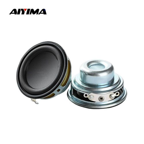 AIYIMA-Mini Haut-Parleur Audio à Gamme Complète de 1.5 Pouces,40mm,4 Ohm,5W,Limitation des Basses,pour Home Sound Cinéma,2 Pièces