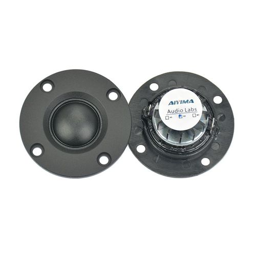 Tweeter 2 pièces,haut-parleur Audio,2 pouces,6 Ohm,30W,dôme en soie,Film,Hifi,triple,avec dissipateur de chaleur