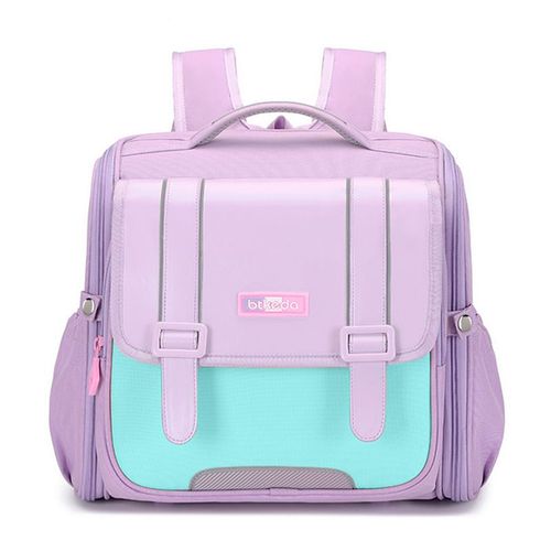 Sacs d'école imperméables pour enfants,sacs à dos d'école primaire pour garçons et filles,cartable pour enfants,sac à dos Orth4WD - Type purple #A