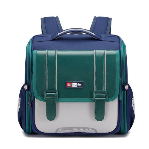 Sacs d'école imperméables pour enfants,sacs à dos d'école primaire pour garçons et filles,cartable pour enfants,sac à dos Orth4WD - Type treasure green
