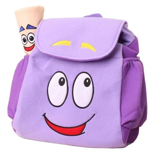 Sac à dos Dora Explorer,sac de sauvetage avec carte,jouets préscolaires,cadeaux de Noël violets - Type Purple