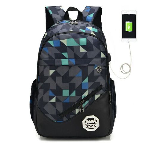 Ensemble de Sacs d'École Primaire Imperméables pour Enfant,Cartable SR pour Garçon et Fille,3 Pièces - Type Grey