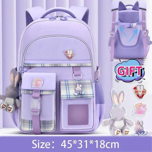 Sac à Dos observateur et Imperméable pour Fille,Protection de la Colonne Vertébrale,Grande Capacité,École Primaire, - Type Big-B