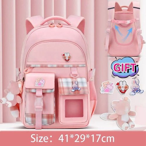 Sac à Dos observateur et Imperméable pour Fille,Protection de la Colonne Vertébrale,Grande Capacité,École Primaire, - Type Small-D
