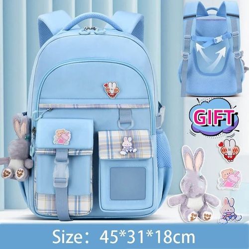 Sac à Dos observateur et Imperméable pour Fille,Protection de la Colonne Vertébrale,Grande Capacité,École Primaire, - Type Big-C