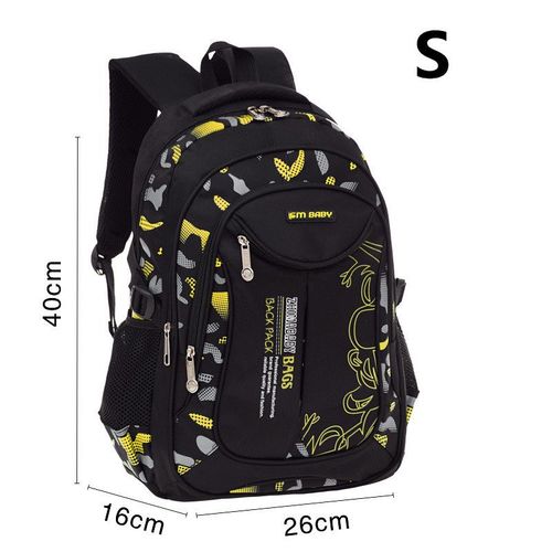 Sacs d'école imperméables pour enfants,cartable primaire pour adolescents,sacs à dos pour enfants,sac de livre,2 tailles - Type S yellow