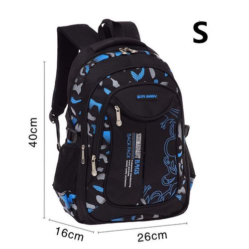 Sacs d'école imperméables pour enfants,cartable primaire pour adolescents,sacs à dos pour enfants,sac de livre,2 tailles - Type S blue