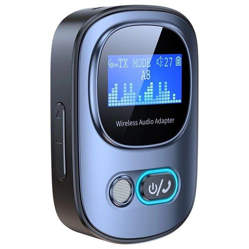 Récepteur Bluetooth 5.3 Pour Voiture Avec Affichage Led,Adaptateur De Voiture,Transmetteur Audio Sans Fil Pour Haut-Parleurs Tv,Mx - Type T68