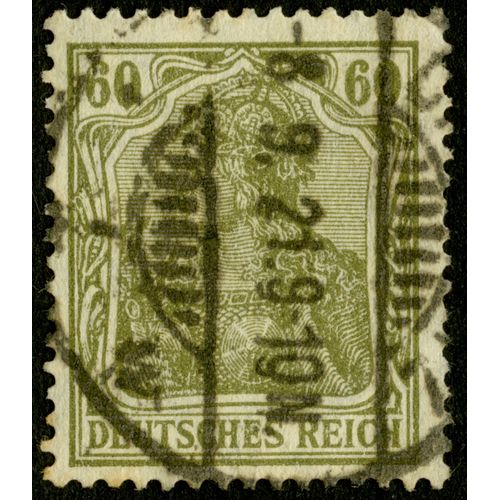 Timbre Oblitéré Deutsches Reich 60