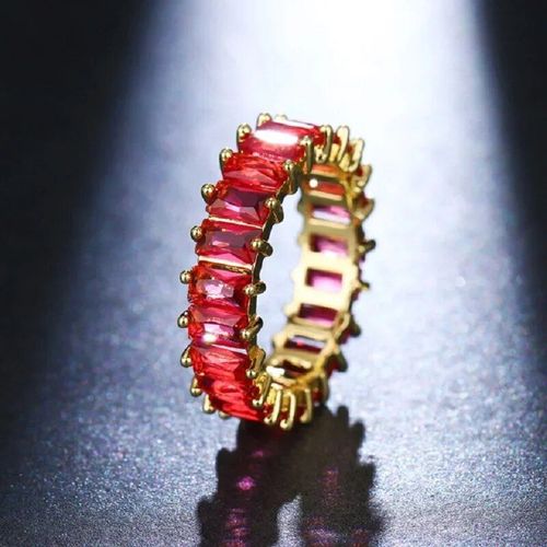 Bague De Luxe En Pierre De Cristal Blanche Pour Femmes,Bagues De Mariage Irrégulières En Zircon Pour Femmes,Bague De Fiançailles Géométrique En Zircon À La Mode