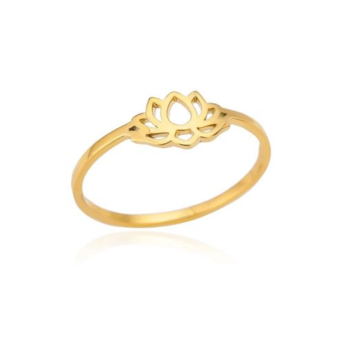 Bagues Fleur De Lotus Pour Femmes,Anneau De Doigt Couleur Argent En Acier Inoxydable,Bague De Mariage Vintage,Bijoux De Saint-Valentin