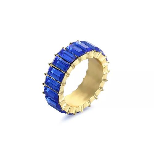 Zunderes-Bague Multicolore En Cristal Pour Femme,Bague De Luxe Légère,Cadeau De Fête De Rh,Bijoux De Déclaration,Sortie D'usine,3a
