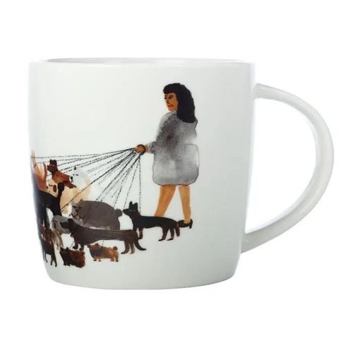 Tazza Marc Martin Bff Mug Dog Walker 400ml Maxwell Williams