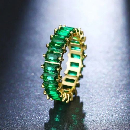 Bague De Luxe En Pierre De Cristal Blanche Pour Femmes,Bagues De Mariage Irrégulières En Zircon Pour Femmes,Bague De Fiançailles Géométrique En Zircon À La Mode