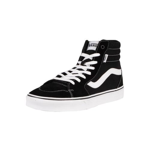 Vans Baskets Montantes En Daim Filmore Noir