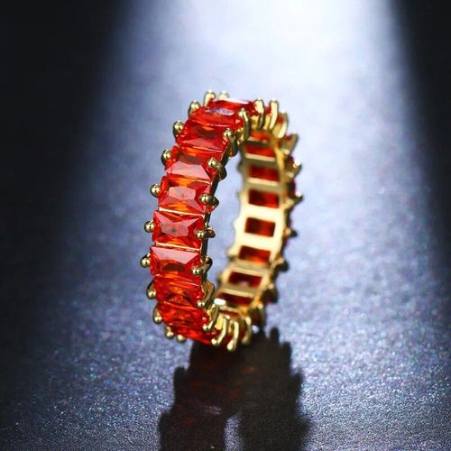 Bague De Luxe En Zircon Pour Femmes,Bague De Fiançailles En Cristal Cz,Bijoux De Mariage,Cadeau D'amour
