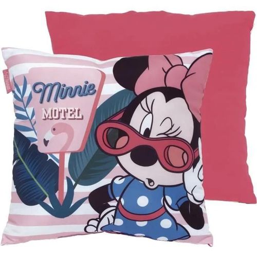 Disney Coussin Carré Confort Minnie Mouse - 40x40 Cm