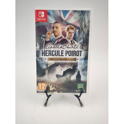 Jeu Nintendo Switch Agatha Christie : Hercule Poirot : The London Cases En Boite, Sans Notices