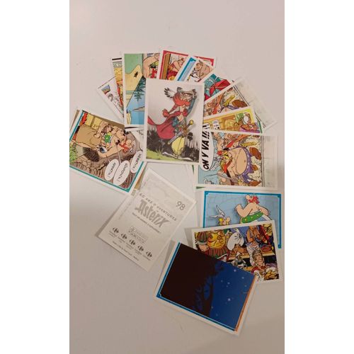 Lot De 20 Images 60 Ans D'aventures Astérix Carrefour