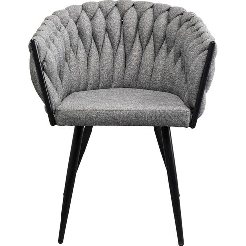 Chaise Avec Accoudoirs Dean Grise Kare Design