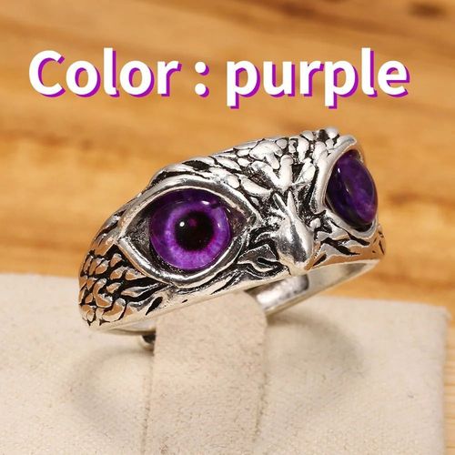 Bague De Théâtre Vintage Pour Hommes Et Femmes,Matiques Gothiques Pour Jeunes,Accessoires De Bijoux,Cadeaux De Charme,Animaux Mignons,Mode