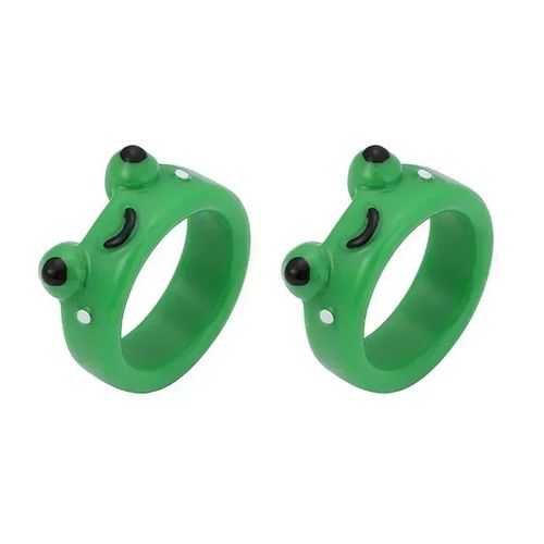 Bagues Grenouille Mignonnes Avec Boîte Pour Femmes Et Filles,Acrylique Coloré,Accessoires De Bijoux Animaux,Cadeaux De Couple,Expédition 03chia