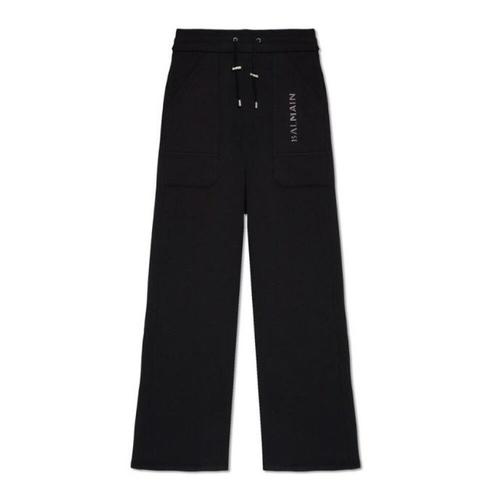 Balmain - Trousers > Wide Trousers - Black