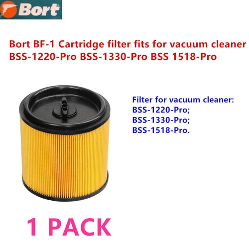 1 PACK Filtre cartouche BF-1 Bort convient pour aspirateur BSS-1220-Pro BSS-1330-Pro BSS 1518-Pro