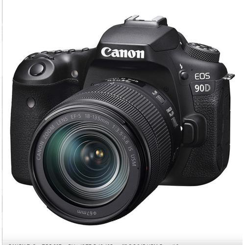 Canon EOS 90D 32.5 mpix + Objectif EF-S 18-135 mm f/3.5-5.6 IS USM