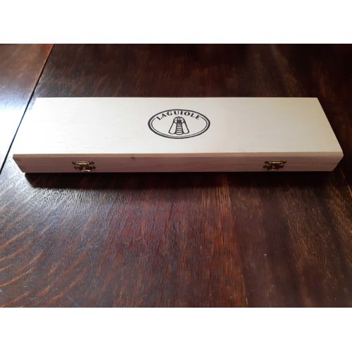 Coffret Service À Foie Gras Laguiole Mitre Laiton
