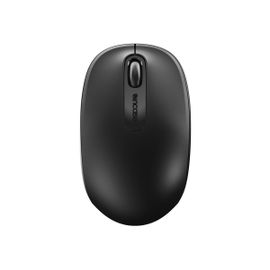Souris mobile sans fil Microsoft 1850 - Souris - droitiers et gauchers - optique - 3 boutons - sans fil - 2.4 GHz - récepteur sans fil USB - noir