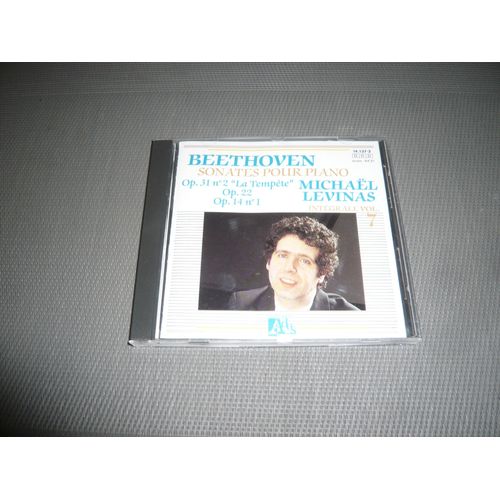 Cd - Beethoven: Sonates Pour Piano - Intégrale Vol.7 - Michaël Levinas