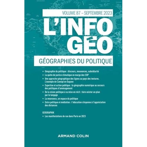 L'information Géographique - N°3/2023