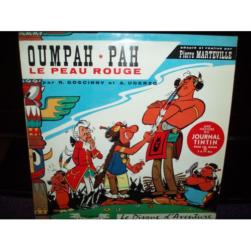 Oumpah Pah Le Peau Rouge ( Journal De Tintin ).