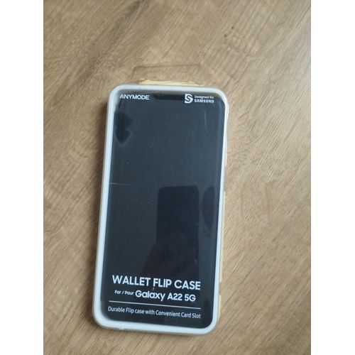 Wallet Flip Case Galaxy A22 5g Anymode
