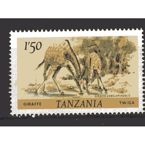 Tanzanie 1980 Animaux La Giraffe Neuf **