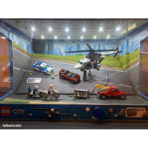 Vitrine Lego City Éclairée 60137 60138