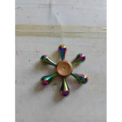 Hand Spinner 6 Branches Hand Spinner Arc en Ciel Fidget Spinner Gyro à  Doigts Enfant ou Adulte Stress Relief Toy Anxiety Relie Gyro Spinner Main  Hand Spinner Multicolore-ZS0309V