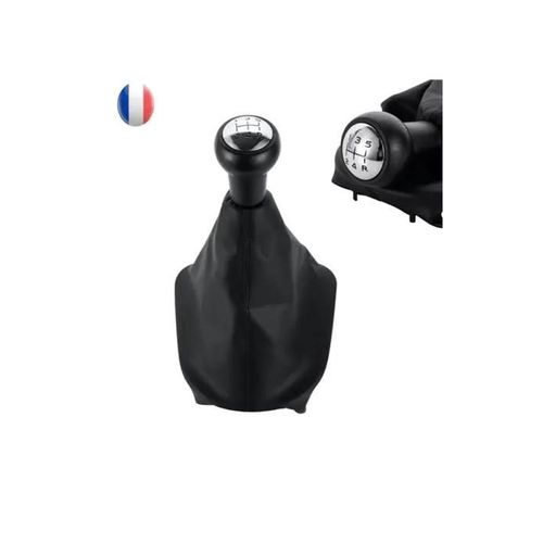 Pommeau Soufflet Levier 5 Vitesses Pour Peugeot 207 307 406 Citroën C3 C5 Xsara