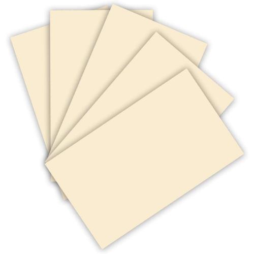 Folia Lot De 50 Feuilles De Papier À Dessin Beige - Format A3-130 G