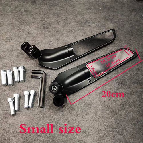 Rétroviseur Rotatif Universel Pour Moto,Aile De Vent Fixe,Ktm Duke 125,200,390,690,990,1190,1290,1050,790, - Type Small Size