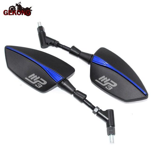 Rétroviseurs Latéraux De Moto,Rétroviseurs Pour Piaggio Mp3 250 300 500 Hpe - Type Blue