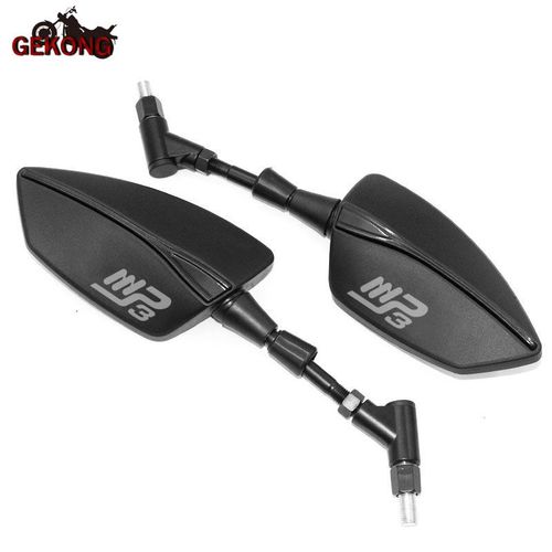 Rétroviseurs Latéraux De Moto,Rétroviseurs Pour Piaggio Mp3 250 300 500 Hpe - Type Black