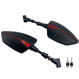 Rétroviseurs Latéraux Réglables,Rétroviseur Pour Suzuki Vstrom Dl650 V-Strom Dl1000 V Strom Dl 650 1000 1050 Xt Dl1050 De - Type No Logo Red